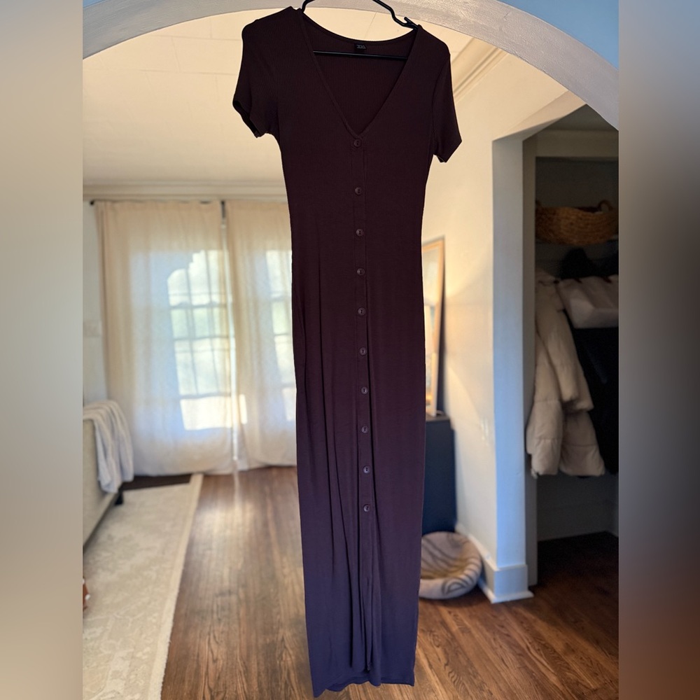 SHEIN brown Maxi Dress